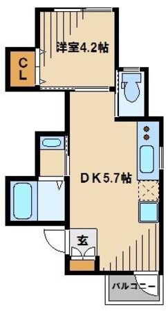 ディアコート清瀬の物件間取画像
